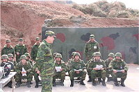指揮官張中將期勉全軍官兵務須深切體認「有備方能無患」的道理,進而隨時保持高度警覺,強化戰備整備,以因應各種可能突發的狀況,維護國家安全與社會穩定。(圖/文:王泰閔)