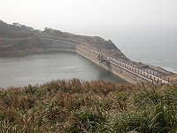 　南竿地區如果再持續缺水，近期要正式啟動北水南運計畫，預計每日由&#22338;里水庫抽取兩千噸原水支援。（圖／文：陳鵬雄）