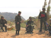 莒指部指揮官視導基地普測　圖與文：陳粲中