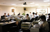 　文建會審查由文化局、馬祖日報社推動「馬祖故事館」期末計畫提報。（圖：縣府文化局提供）