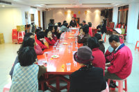 　馬港將成立觀光夜市，前晚協調會上村民討論的相當熱烈。（圖／文：曹重偉）