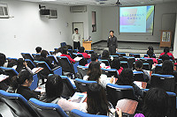 　本年度防疫志工教育訓練歡樂登場，局長劉增應勉勵學員們用心學習，成為社區防疫最前線的戰力。（圖／文：曹重偉）