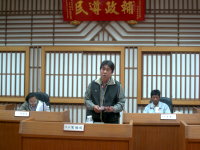 　昨天是本屆莒光鄉民代表會第一天鄉政總質詢議程，質詢過程激烈，針對攸關地方公共事務議題尋求共識，缺失檢討改進，最終在平和中落幕。（圖：莒光鄉代會提供）