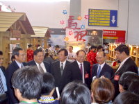 　福州海交會馬祖展示區吸引大批遊客到場參觀。（圖：連江縣政府觀光局提供）
