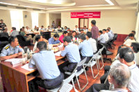　海巡署召開今年度馬祖漁民座談會，漁民們把握機會提出多項建議，都獲副局長林星亨的大力支持與允諾協助。（圖／文：曹重偉）