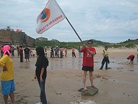 　土城馬祖同鄉會二度組隊參賽。（圖／文：林冰芳）