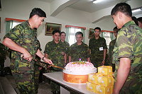 馬防部軍官連端午餐會 圖與文:陳志堅