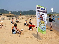 　FUN暑假去馬祖，獨木舟快樂遊。（圖：縣府觀光局提供）