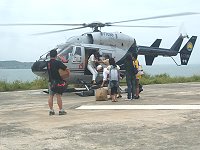 　鳳凰環流持續影響莒光交通，中興航空加入運輸行列。（圖／文：林冰芳）