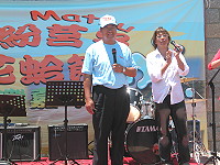 2008莒光花蛤節昨日舉行開幕式。(圖/文:林冰芳)