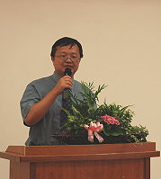 　國立馬中新任校長蔡國強到任，他說能到馬祖服務是很深的緣份，定當全力奉獻，讓學生快樂學習，充分發揮潛能，並以擦亮馬祖高中這塊招牌為己任。（圖／文：劉秋月）