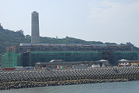 　珠山電廠總體施工進度截至七月底止近八成。（圖／文：鄭慧菁）