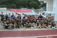 　北竿鄉公所及鄉代會主辦壘球研習營活動，民眾參與熱烈。（圖／文：陳鵬雄）