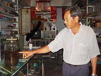 陳樂光家所泡製的海芙蓉藥酒已有廿多年了。(圖:UCC網友提供)