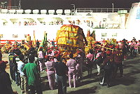 　馬祖媽祖直航台中，陣容龐大、盛況空前。（圖：鄭慧菁、文：曹重偉）