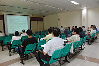 　縣府工務局舉辦綠建築運用講習，府方各單位均派員參加。（圖／文：鄭慧菁）