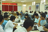 　第二屆離島運動會暨九十七年縣運動會開始倒數計時，縣府昨召開第五次籌備會議，細部工作事項都已就緒。（圖／文：鄭慧菁） 