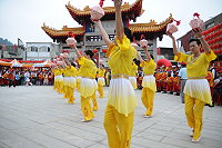 　移香百年慶隆重祭祀典禮。（圖／文：陳鵬雄）