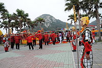　九舟巡航保平安，四海昇平不揚波。（圖／文：陳鵬雄）