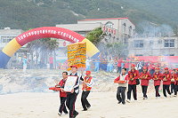 　九舟巡航保平安，四海昇平不揚波。（圖／文：陳鵬雄）