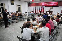 　戰地政務時期被登記公有及喪失占有之土地爭議案件研究計畫舉辦首場說明會，吸引爆滿民眾前往，現場砲聲隆隆。（圖／文：曹重偉）