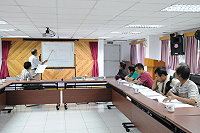 　水利署第一河川局針對北竿午沙海岸保護工程進行設計說明會。（圖／文：陳鵬雄）