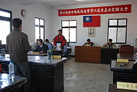 　連江縣南竿鄉民代表會第八屆第五次定期大會，昨日進行九十八年度總預算審議。（圖／文：鄭慧菁）