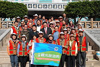 　花蓮解說志工到馬進行觀光大使交流活動，縣長陳雪生熱誠歡迎，並希望他們把馬祖的美麗風光介紹給更多的花蓮人知道。（圖／文：劉秋月）