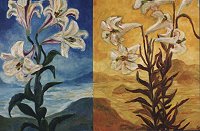 「李若梅馬祖游山玩水個展」,以她品味馬祖山水、景物的心得為主題。(圖:李若梅提供)
