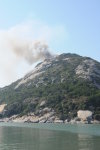 　火燒短坡山。（圖與文：陳鵬雄）