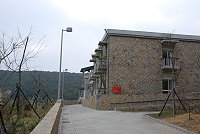 　國立馬祖高級中學以新建宿舍為招生訴求之一。（圖／文：邱竟瑋）