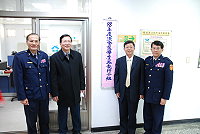 　新春開工第一天， 連江地檢署即召集馬祖調查站、連江縣警察局、連江縣警察局刑警隊聯合成立「選舉查察執行小組」，昨天進行揭牌儀式，宣示查察賄選的決心。（圖／文：劉秋月）