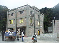 　南竿介壽水資源回收中心為本縣汙水下水道系統建設指標性的建築，在此同時，還有許多部分的工程在各鄉進行，能否確實完成，中央及地方均表關切。（圖／文：邱竟瑋）