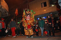 　東引鄉「十八暝」遊燈遶境活動，整個南澳地區為之沸騰。（圖／文：陳其敏）