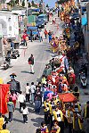 　東引鄉「白馬尊王」回宮遶境活動，場面盛大壯觀。（圖／文：陳其敏）