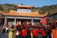 　北竿楊公八使廟元宵活動。（圖/文：邱竟瑋）