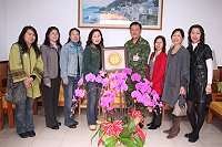 溫馨感恩 馬防部舉辦志工媽媽聯誼餐會 圖與文:林忠和