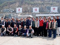 　竹北市代會主席葉燦宗率領鄰長、社區發展協會幹部參訪東引。（圖／文：陳其敏）