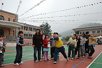 　介壽國中小園遊會。（圖／文：邱竟瑋）
