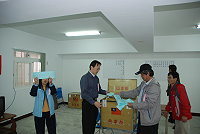 　馬祖區漁會理事長推選，由理事依法投票。（圖／文：邱竟瑋）