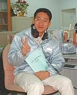 仁愛國小新任英文老師楊國彥。