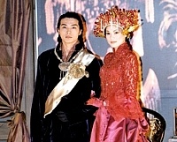 傳統重新詮釋－馬祖婚嫁創意服飾／圖：溫慶珠流行事業提供