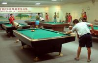 東引軍民運動大會第二天 撞球比賽登場 軍中弟兄包辦前三名