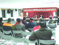 九十二年塘岐村民大會率先登場。(圖/文:陳鵬雄)