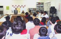 多元入學方案宣導在敬恆國中舉辦座談會現場。(圖/文:陳樂團)