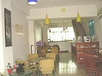 西莒最近開了一家頗具創意的餐坊、民宿店，提升西莒的餐飲、住宿服務品質。（圖／文：陳樂團）