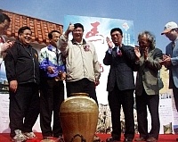 秋冬觀光新里程－馬祖食酒節開罈香百里、洗甕醉千家。（圖／文：曹重偉）